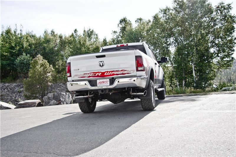 MBRP Ram 2500 6.4L 4in T409 Dual Side Split Outlet Cat Back Exhaust