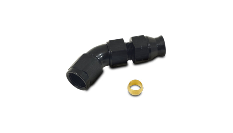 Vibrant 45 Degree 5/16in Tube to Female 6AN Adapter