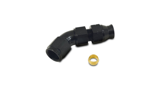 Vibrant 45 Degree 1/2in Tube to Female 8AN Adapter