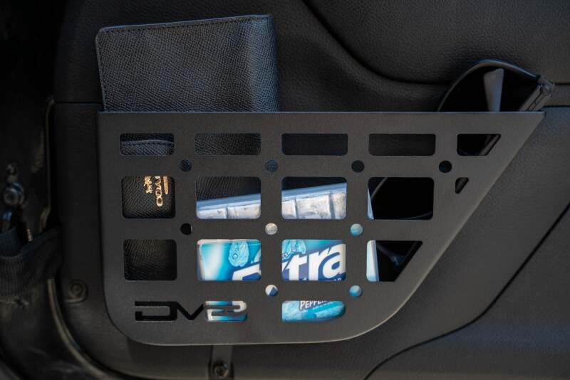 DV8 Offroad 2011-2018 Jeep Wrangler JK Slim Front Door Molle Pockets - #MPJK-07