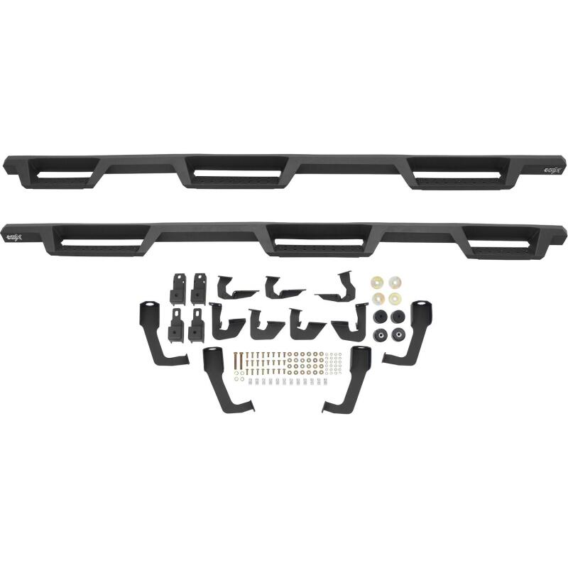 Westin 56-534575 HDX Nerf Step Bars for 2007-2019 Chevrolet Silverado / GMC Sierra Textured Black
