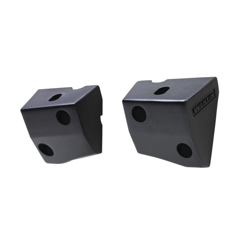 Westin 62-41045 Snyper Lower Pillar Mounts for 2007-2018 Jeep Wrangler Textured Black
