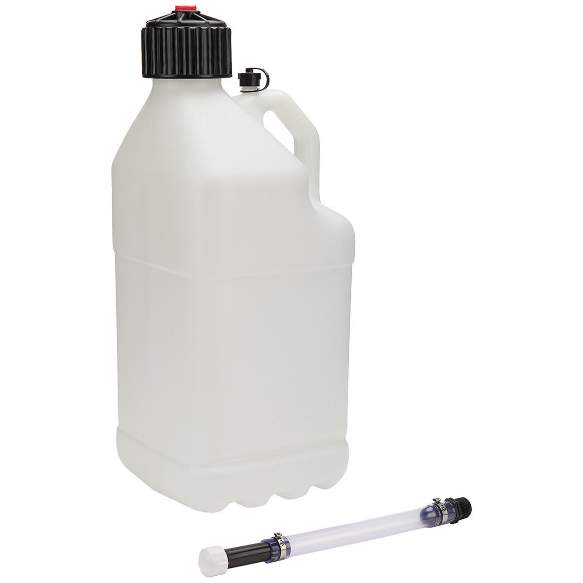 Allstar Performance Utility Jug 5 Gal with Filler Hose Clear 4pk ALL40120-4