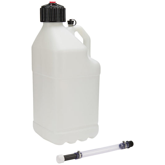 Allstar Performance Utility Jug 5 Gal w/ Filler Hose Clear 4pk ALL40120-4