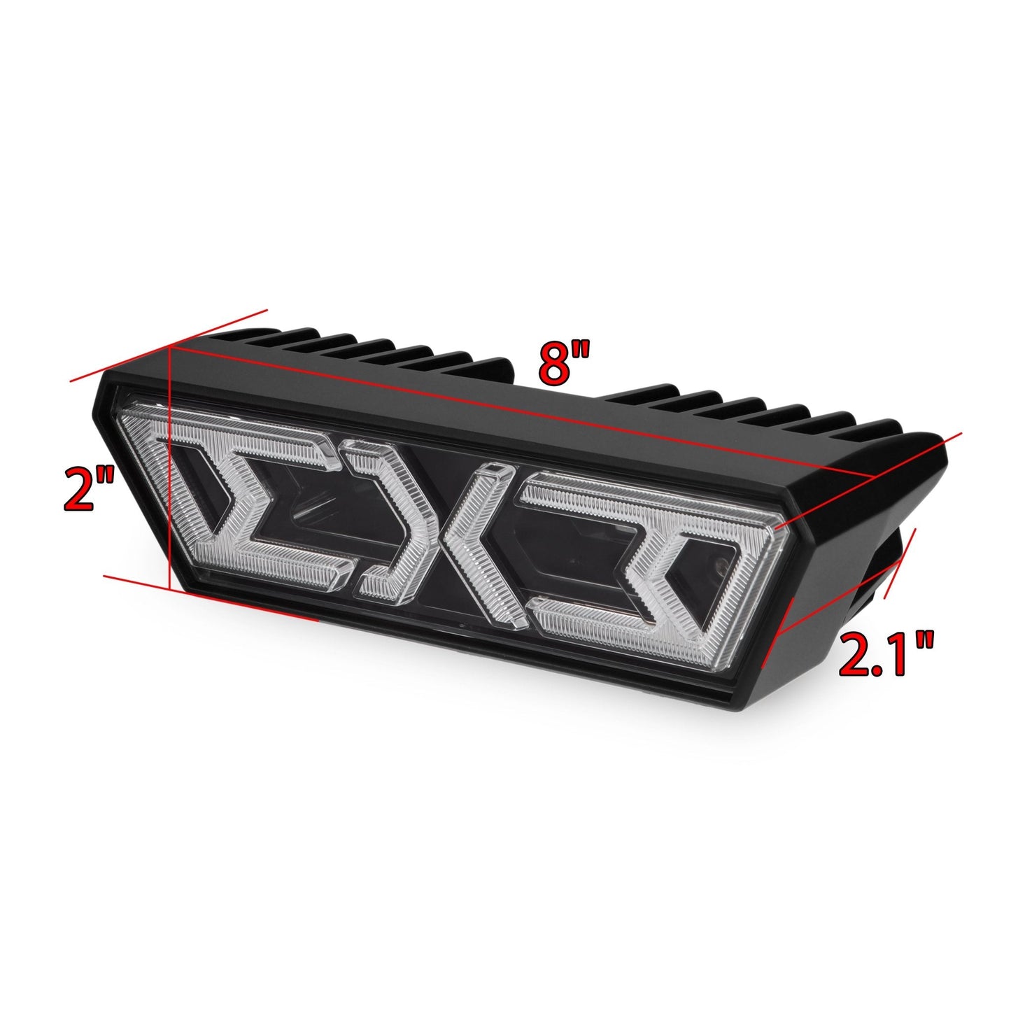 AlphaRex 940020 Arrow-X Universal Multi-Functional Off-Road LED Chase Light - Black