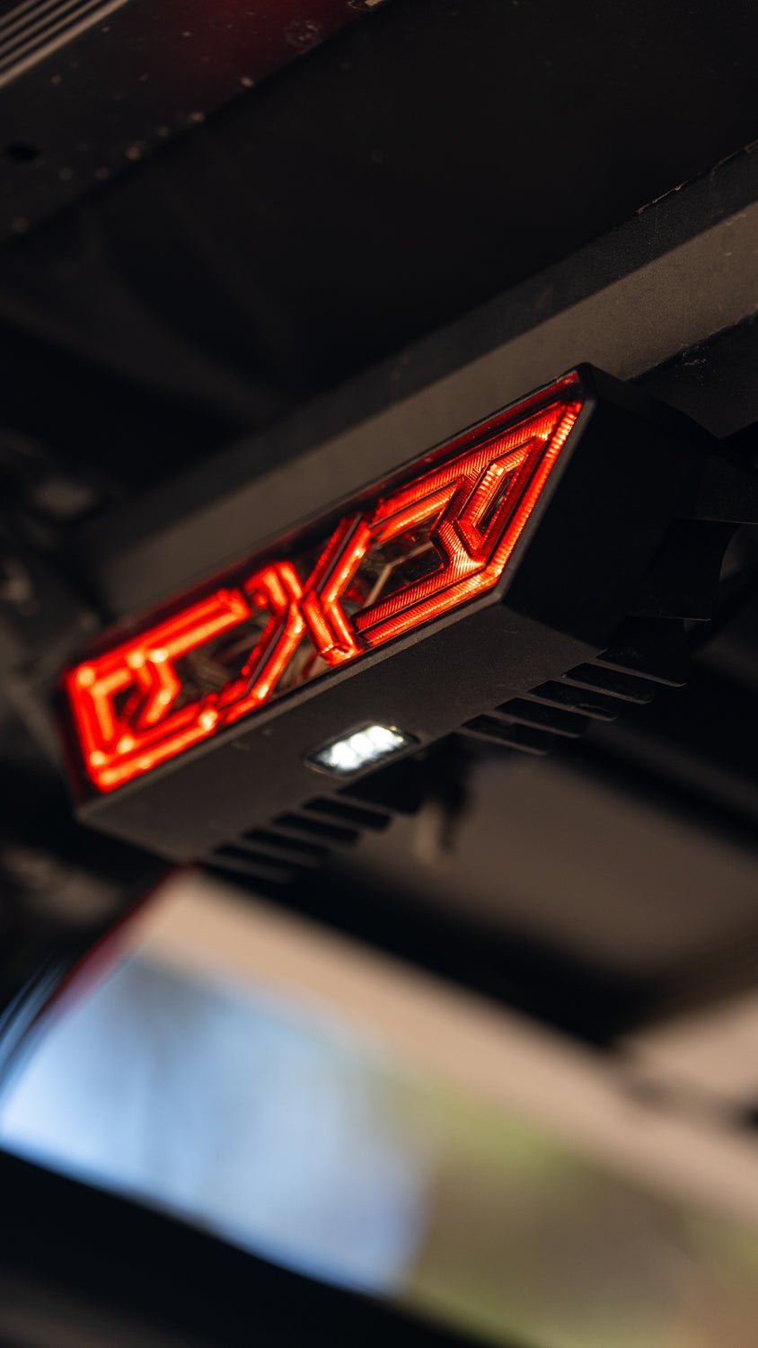 AlphaRex 940019 Arrow-X Universal Multi-Functional Off-Road LED Chase Light - Black Smoke