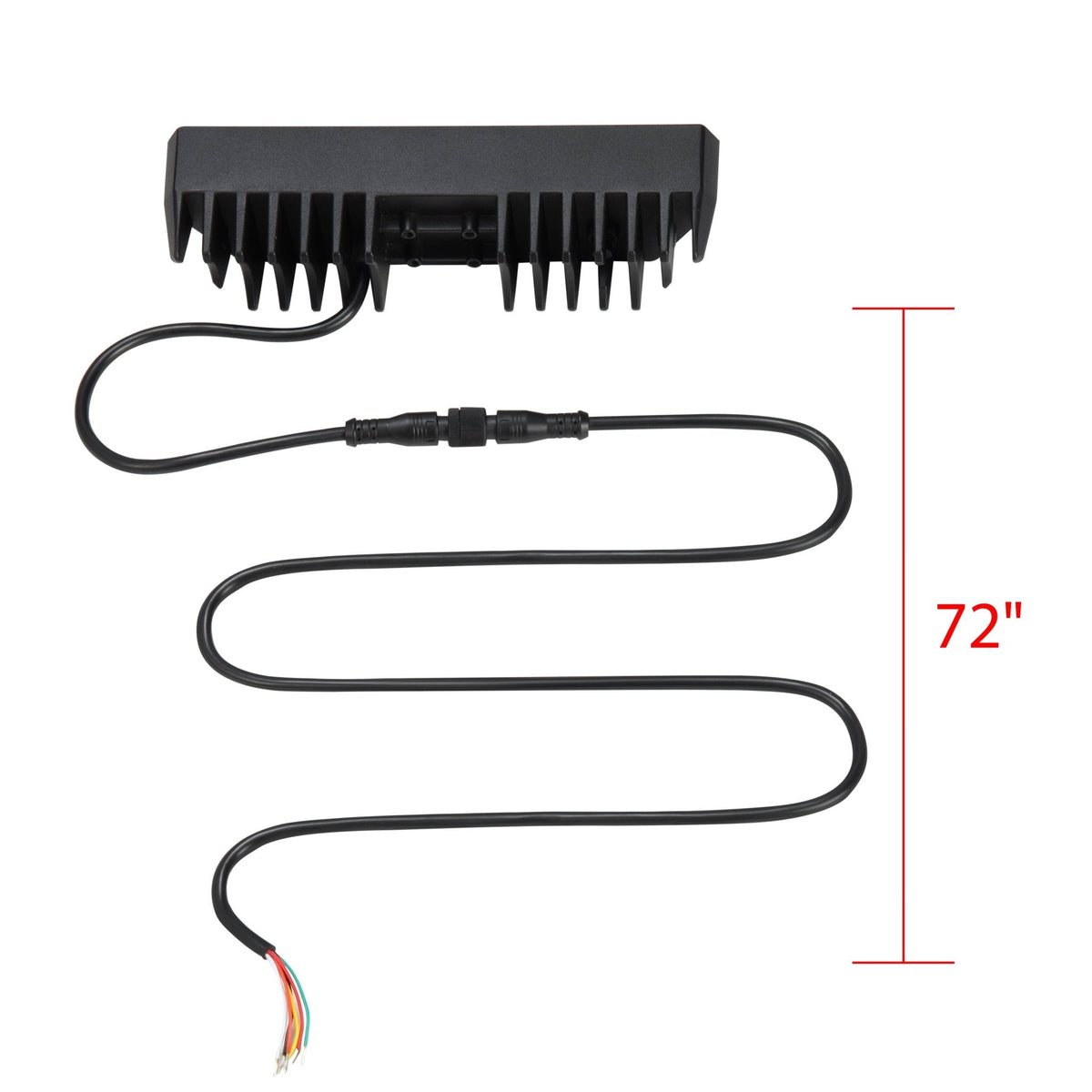 AlphaRex 940019 Arrow-X Universal Multi-Functional Off-Road LED Chase Light - Black Smoke