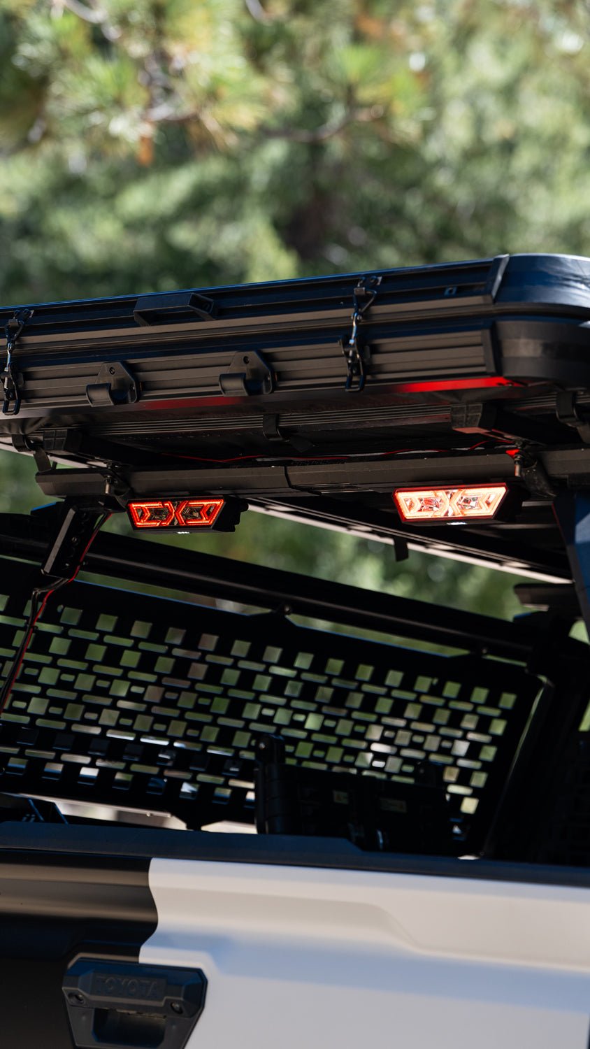 AlphaRex 940019 Arrow-X Universal Multi-Functional Off-Road LED Chase Light - Black Smoke