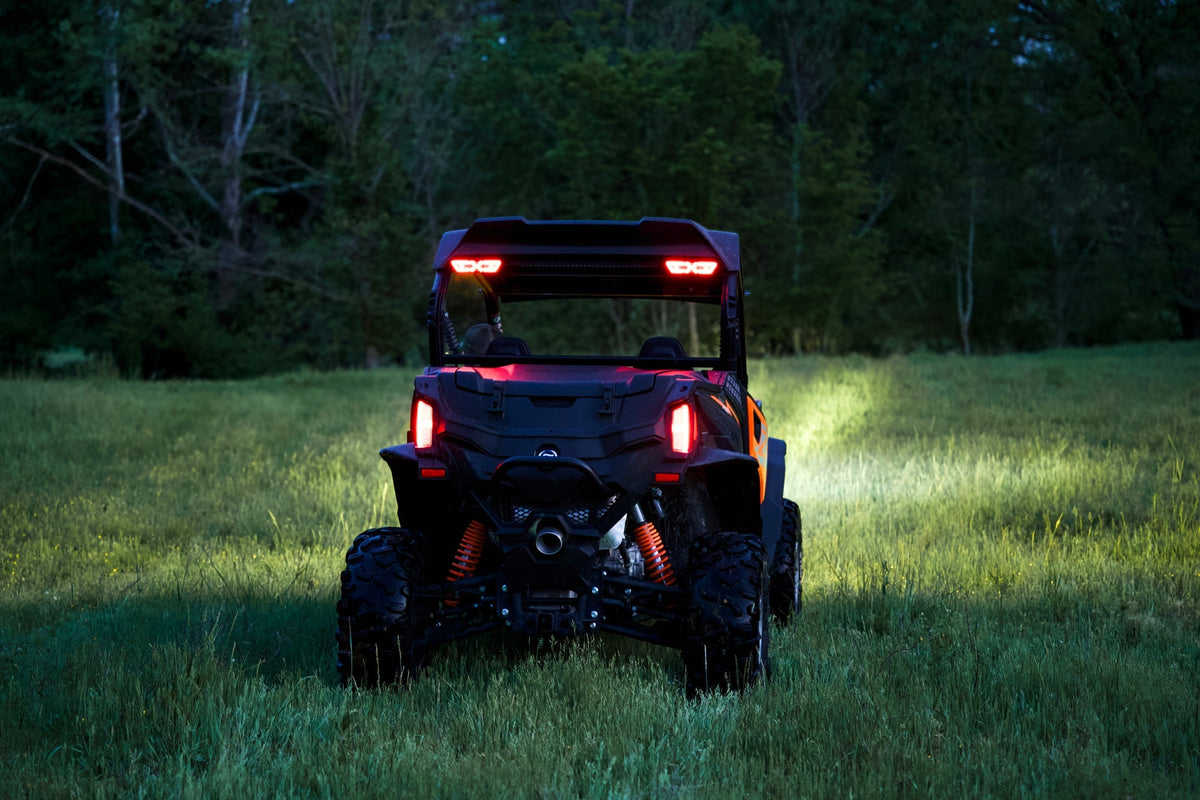AlphaRex 940019 Arrow-X Universal Multi-Functional Off-Road LED Chase Light - Black Smoke