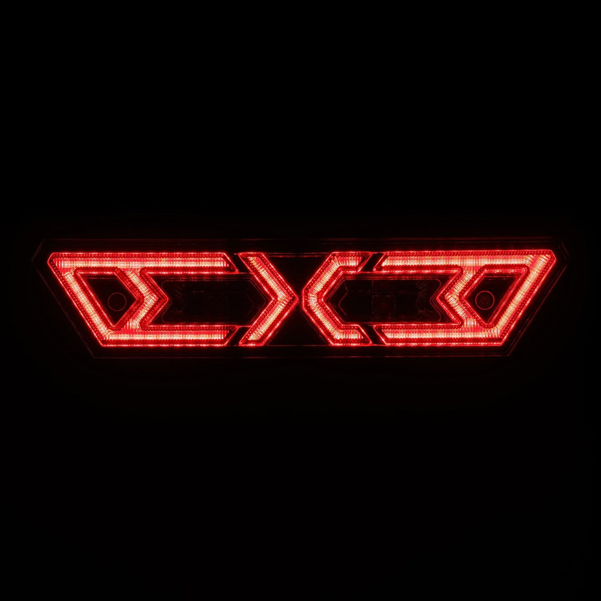 AlphaRex 940019 Arrow-X Universal Multi-Functional Off-Road LED Chase Light - Black Smoke