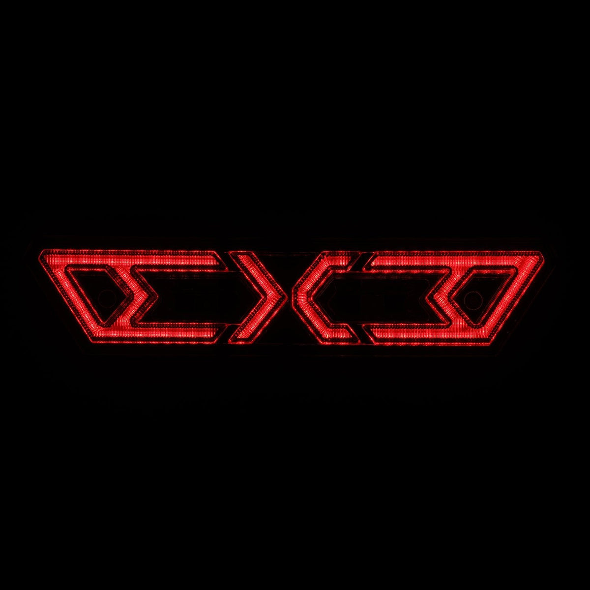 AlphaRex 940019 Arrow-X Universal Multi-Functional Off-Road LED Chase Light - Black Smoke