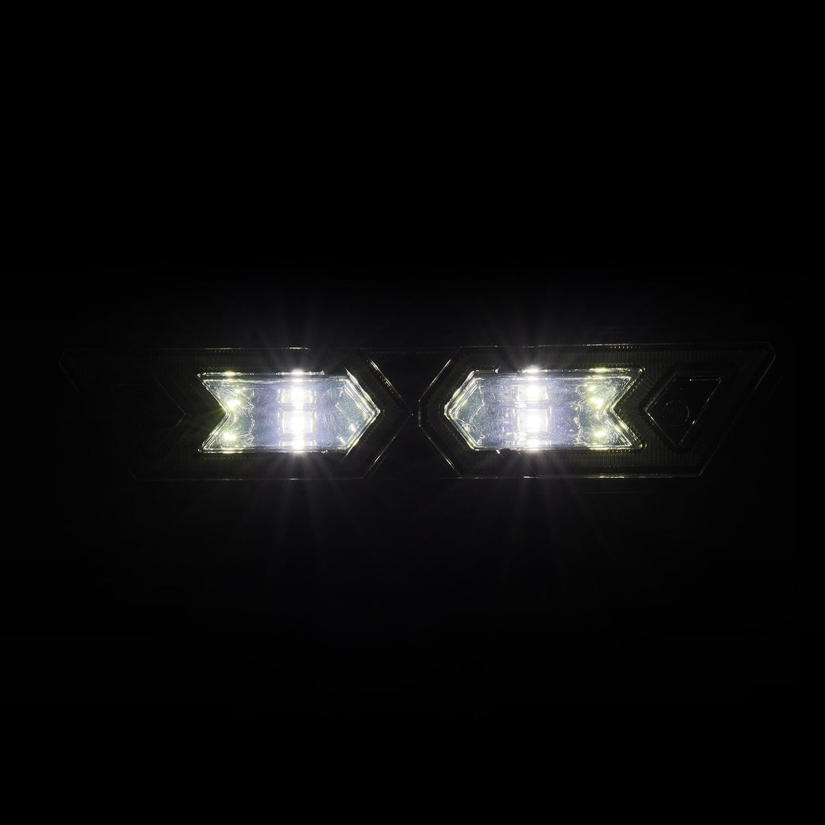 AlphaRex 940019 Arrow-X Universal Multi-Functional Off-Road LED Chase Light - Black Smoke