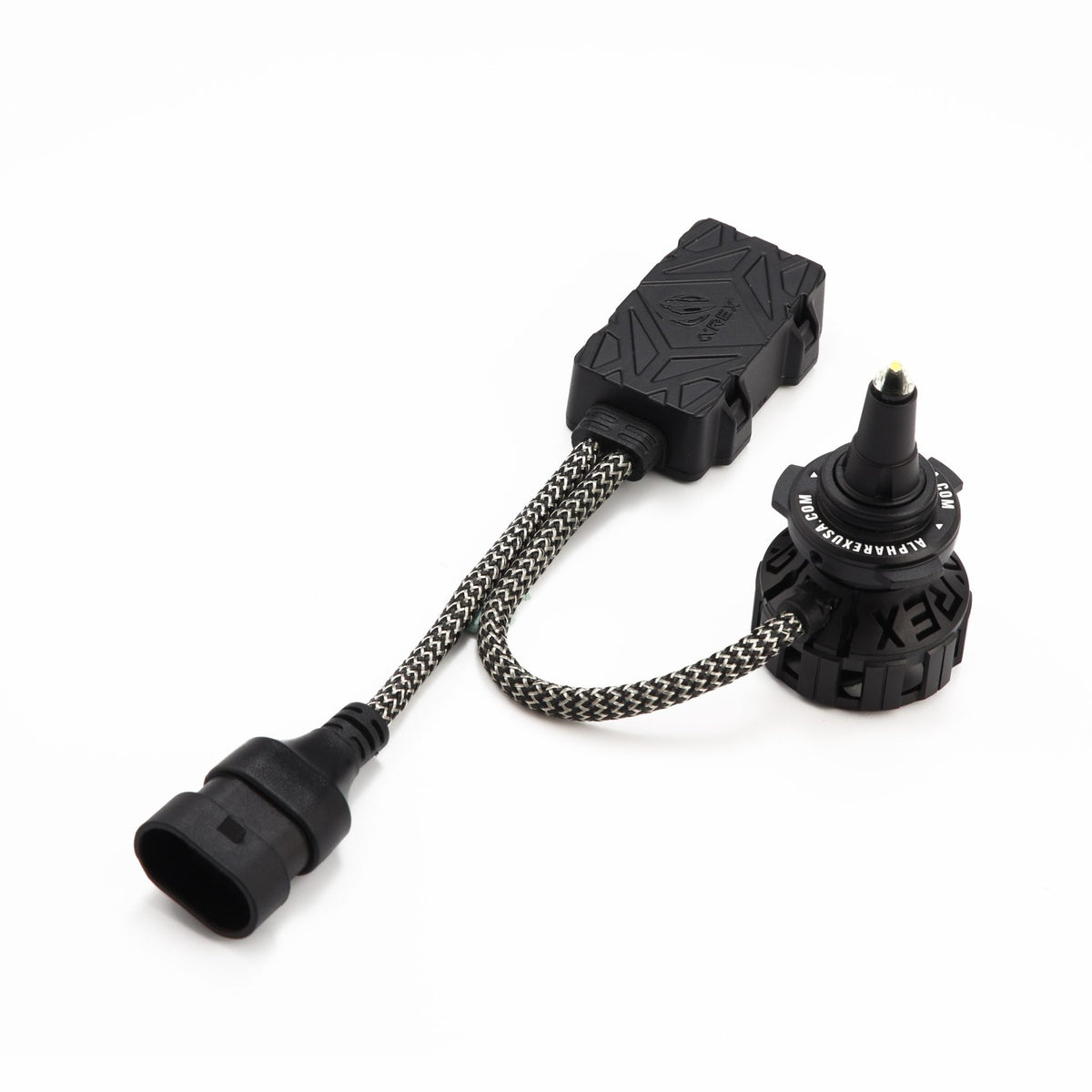 AlphaRex 110011 Black Ammo Panoramic LED Light Bulbs - H11