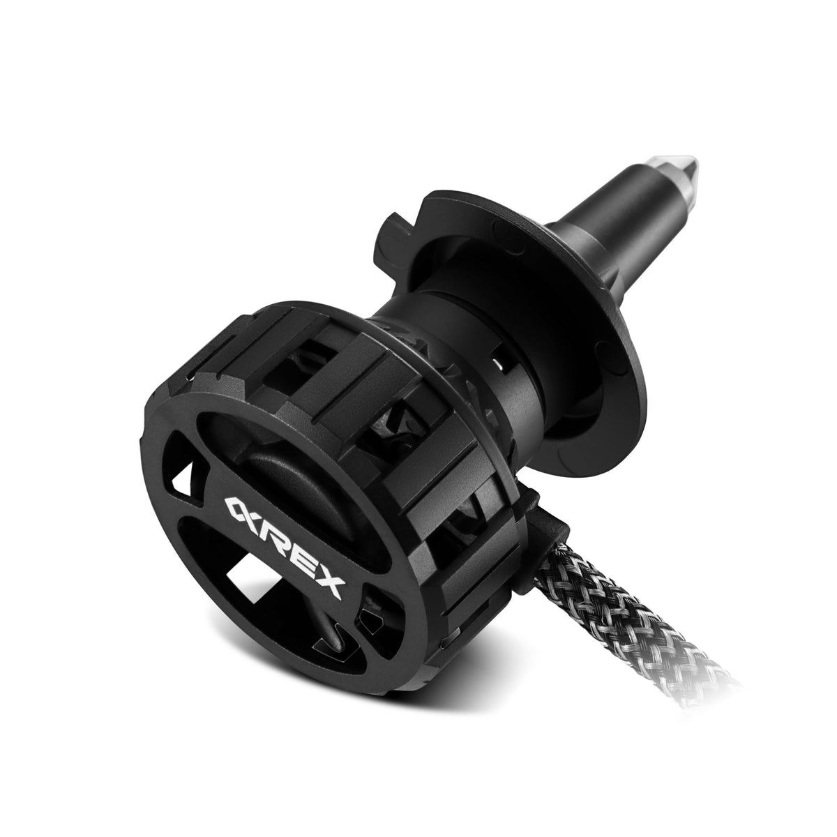 AlphaRex 110003 Black Ammo Panoramic LED Light Bulbs - 9006