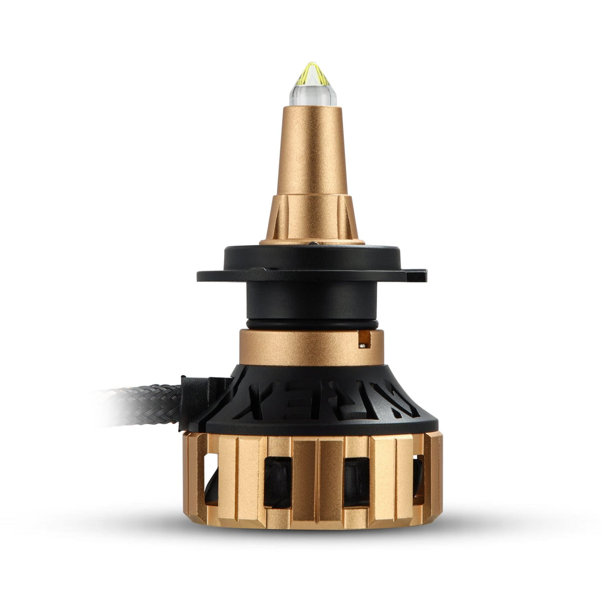 AlphaRex 110004 Gold Ammo Panoramic LED Light Bulbs - 9006