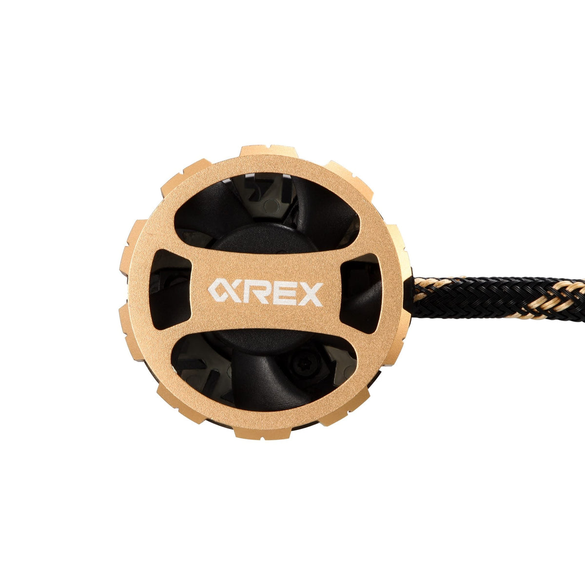 AlphaRex 110008 Gold Ammo Panoramic LED Light Bulbs - H7