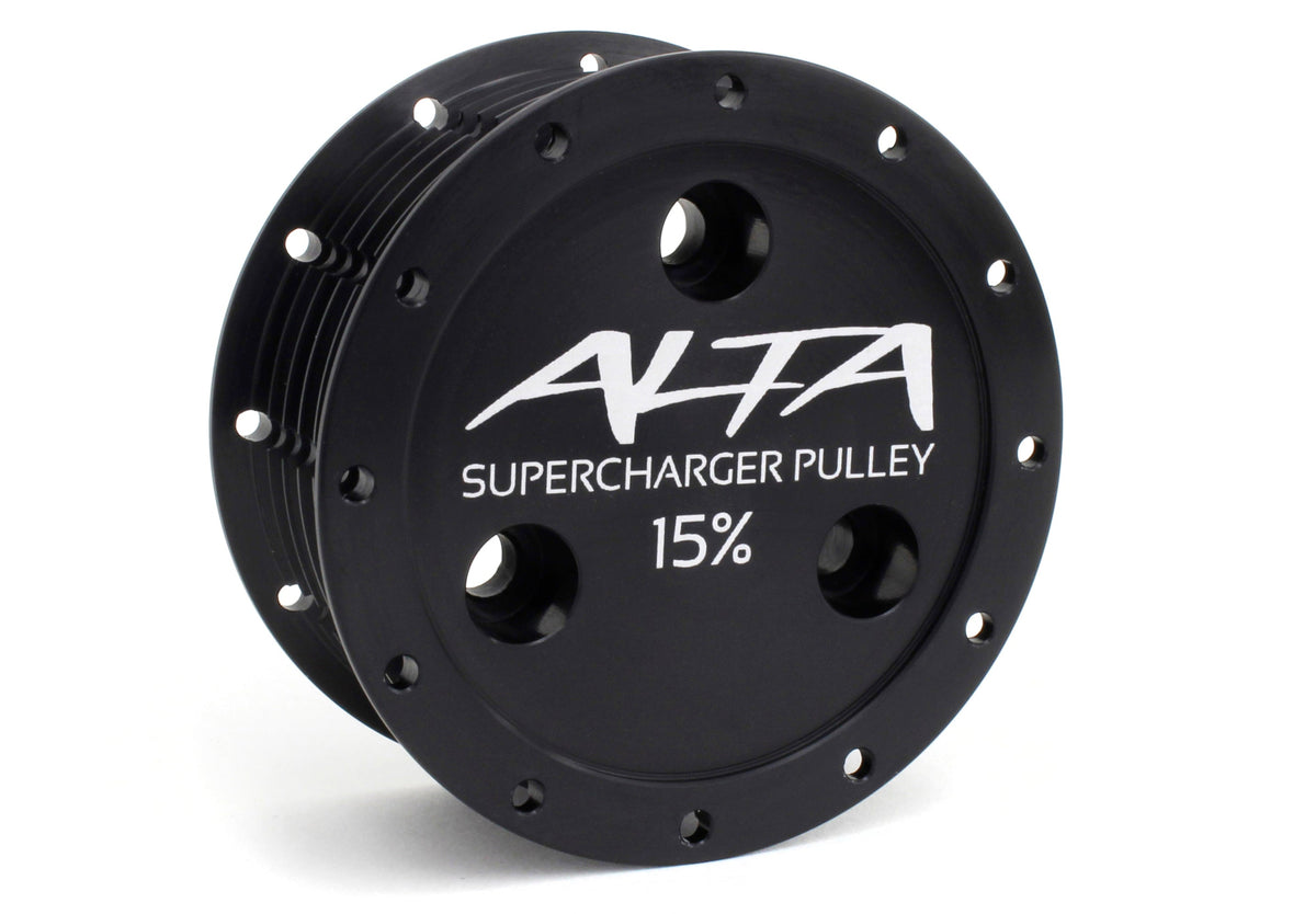 ALTA Performance AMP-ENG-205V2 17% Supercharger Pulley Upgrade for 2002-2008 MINI Cooper S / John Cooper Works (R52/R53)