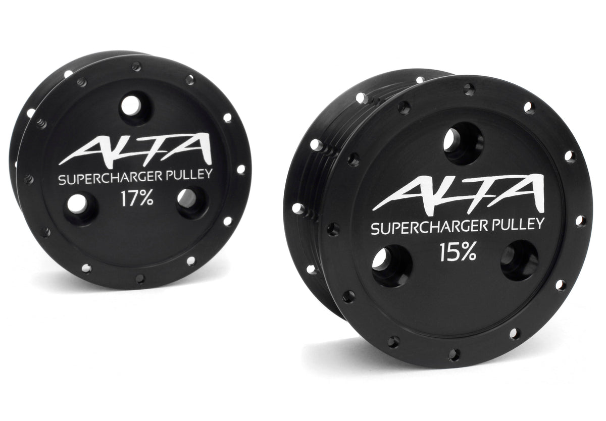 ALTA Performance AMP-ENG-200V2 15% Supercharger Pulley Upgrade for 2002-2008 MINI Cooper S / John Cooper Works (R52/R53)