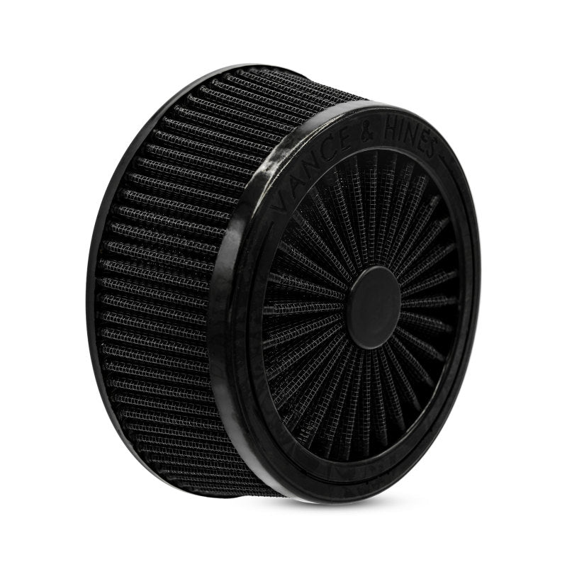 Vance & Hines 23723 VO2 D165FL Replacement Air Filter Black