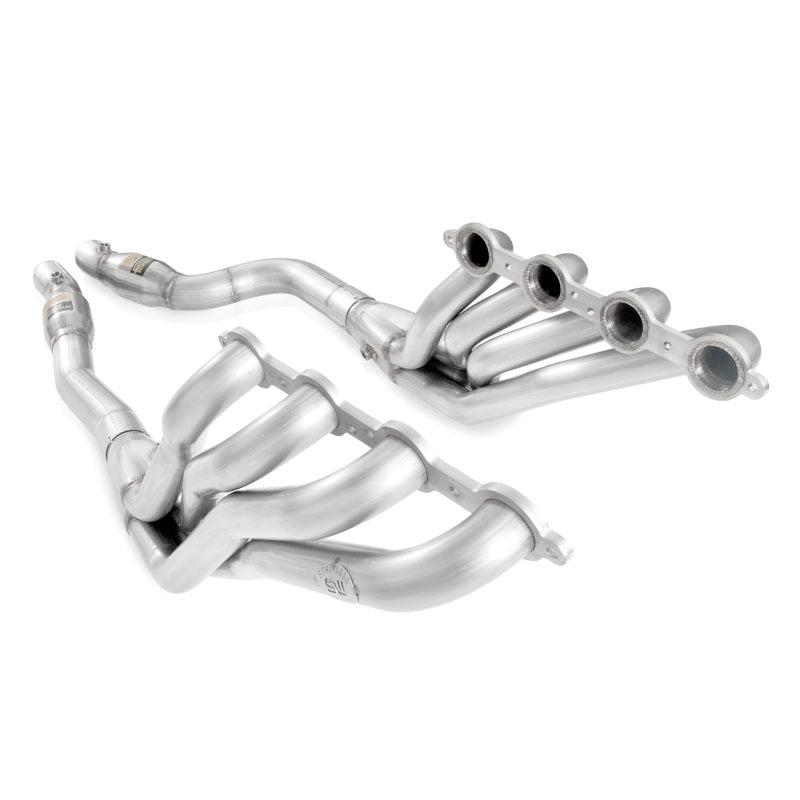 Stainless Works for 2009-2015 Cadillac CTS-V Headers 2in Primaries High-Flow Cats 3in Leads X-Pipe