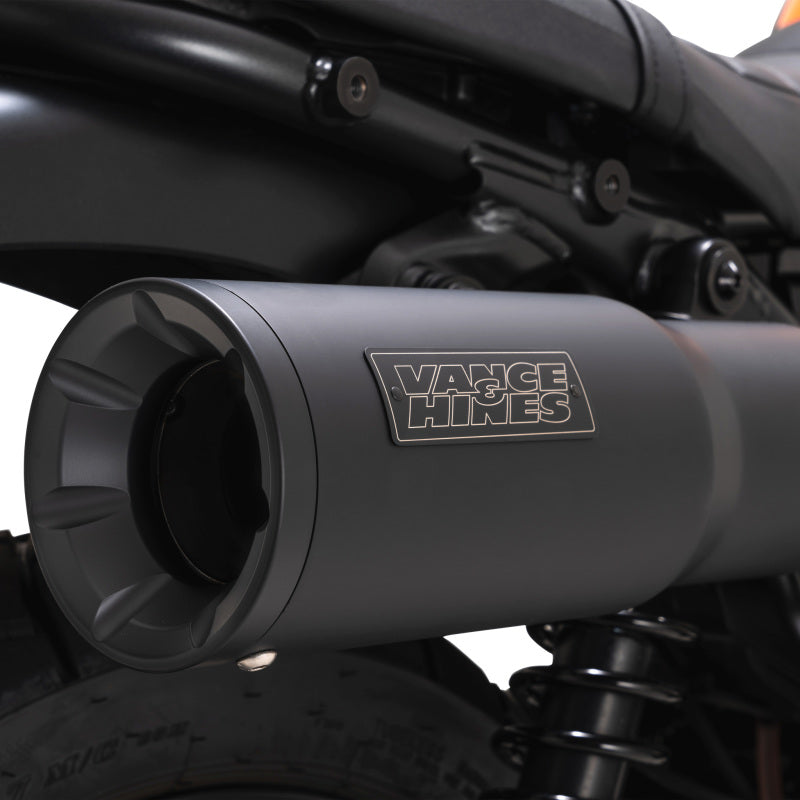 Vance & Hines 48429 Scrambler Hi-Output Slip-Ons Black for 2023-2024 Honda SCL500