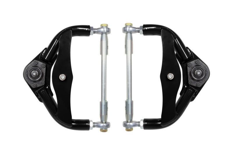 UMI Performance 3056-2-B Tubular Front Upper A-Arms Adjustable Black