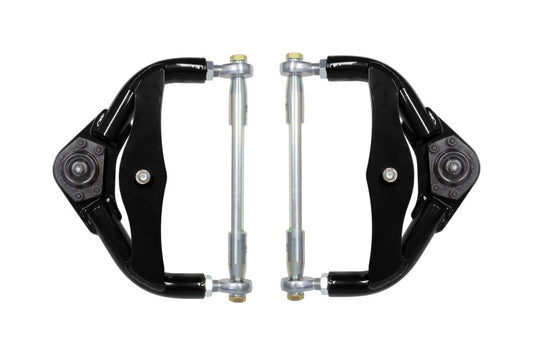 UMI Performance 3056-2-B Tubular Front Upper A-Arms Adjustable Black