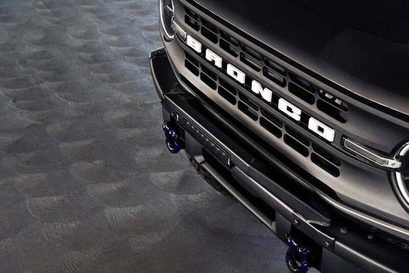 DV8 Offroad 21-22 Ford Bronco Factory Modular Front Bumper Bull Bar - #LBBR-04