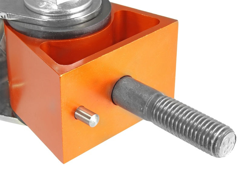 aFe Control PFADT Series Engine Mount Set; Chevrolet Corvette (C5/C6) 97-13 Orange - #450-401007-N