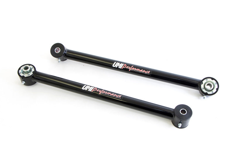 UMI Performance 1057-B Lower Control Arms Polyurethane/Roto-Joint Black