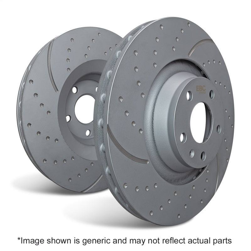 EBC 07-13 Acura MDX 3.7 GD Sport Rear Rotors GD7458