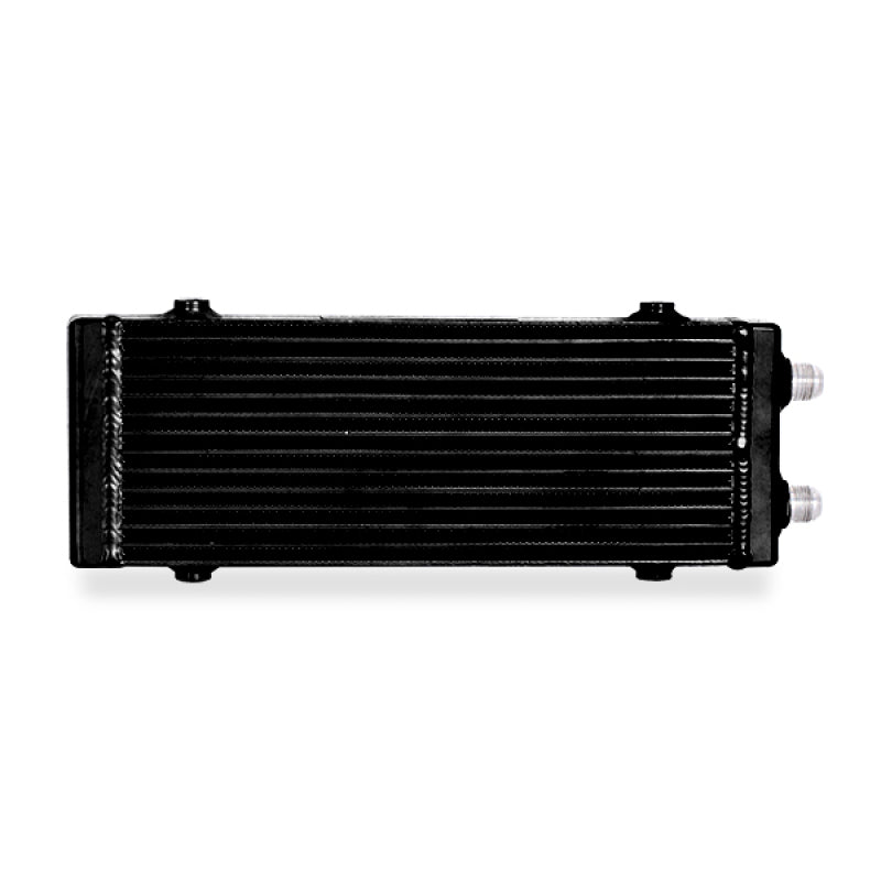 Mishimoto Universal Medium Bar and Plate Dual Pass Black Oil Cooler - #MMOC-DP-MBK