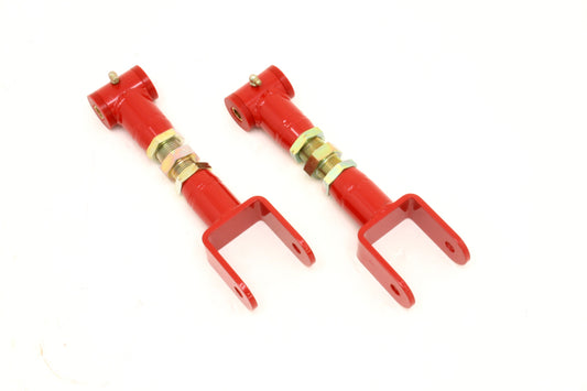 BMR 68-72 A-Body Upper Control Arms On-Car Adj. (Polyurethane) (1-5/8in Tube) - Red