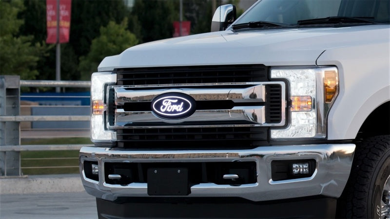 Putco for 2017-2019 Ford Super Duty Front Luminix Ford LED Emblem - with Camera CutOut