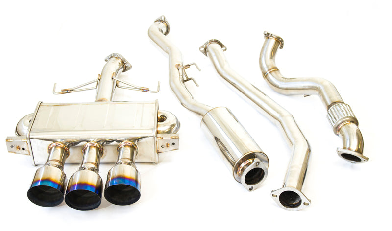 Invidia HS17CTRFQ33ST 17-21 Honda Civic Type-R FK8 Q300 Titanium tip Cat-back Exhaust