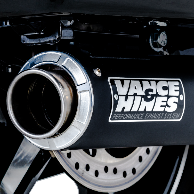 Vance & Hines 46721 Supersport Slip-On Black for 2017-2026 Harley-Davidson Touring