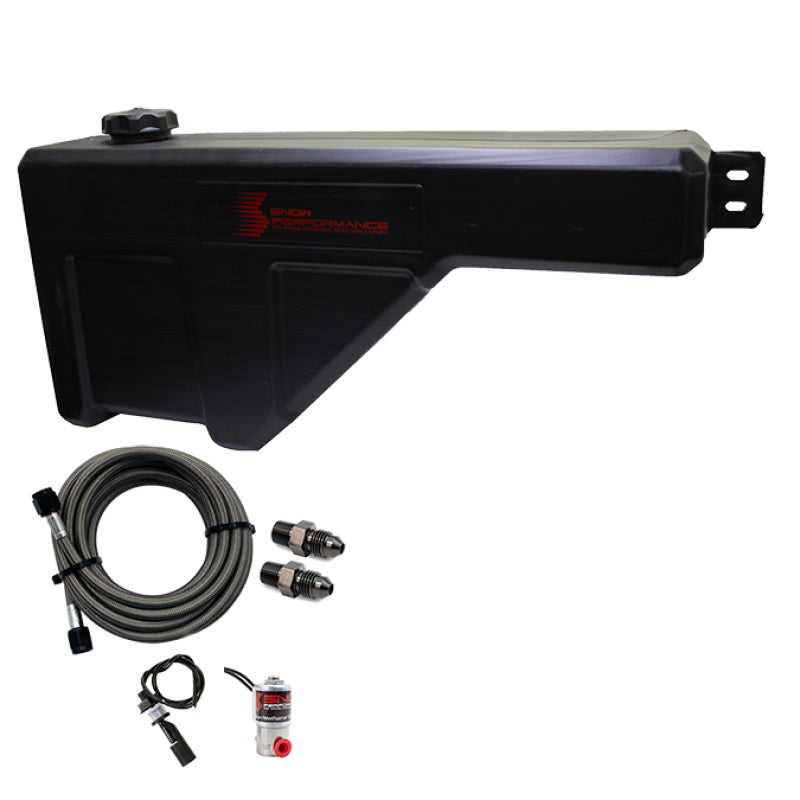 Snow Performance SNO-40015-BRD 10 Gal Water Tank Upgrade SS Brd Line & Solenoid