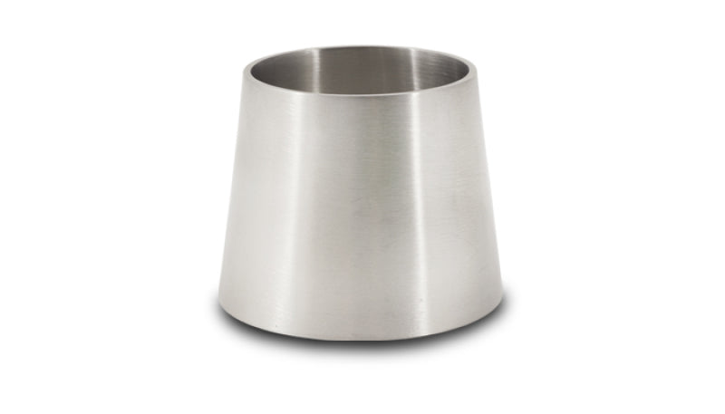 Vibrant 2in x 2.5in T304 SS Straight Reducer 2in long