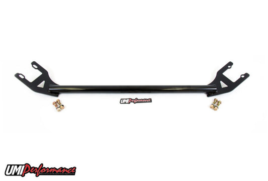 UMI Performance 3055-B Rear Shock Tower Brace Bolt-In Black for 1978-1988 G-Body