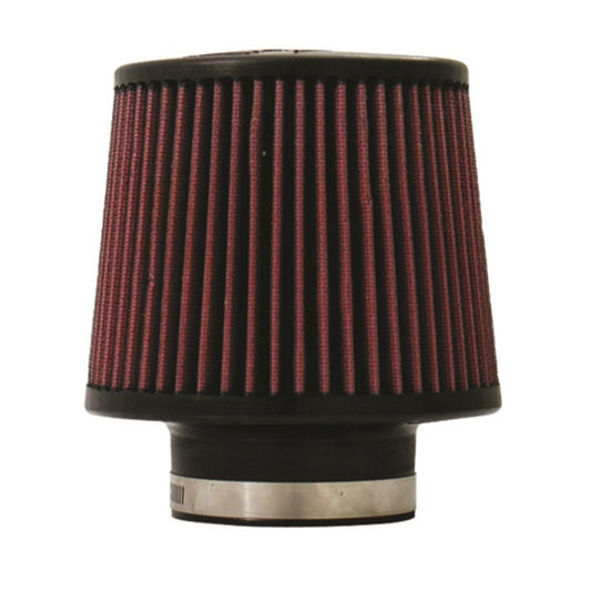 Injen High Performance Air Filter - 3.00 Black Filter 6 Base / 5 Tall / 5 Top - #X-1014-BR