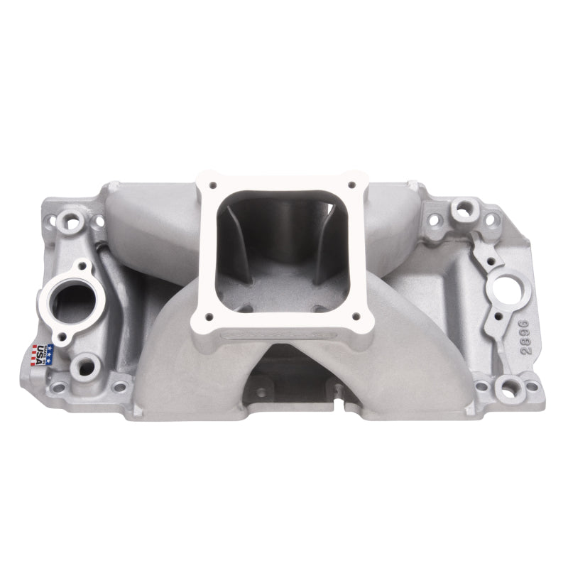 Edelbrock 28962 Manifold Big Block Chevrolet Short Deck Super Victor II (565) CNC Port-Matched