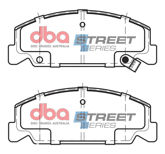 DBA 88-95 Honda Civic Street Series Front Brake Pads