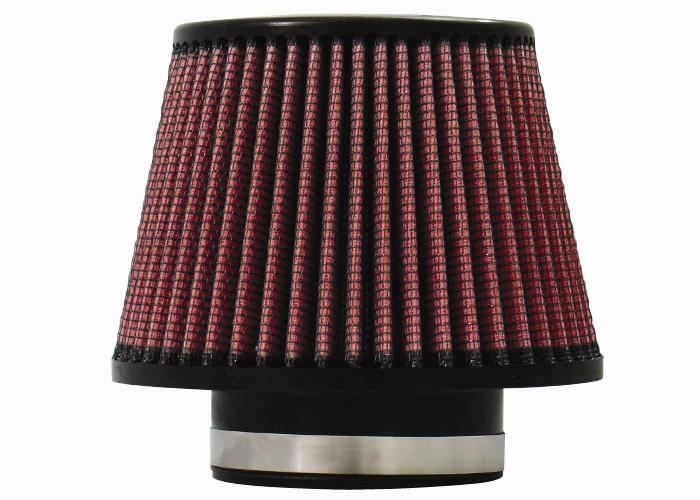 Injen High Performance Air Filter - 3.50 Black Filter 6 Base / 5 Tall / 5 Top - #X-1015-BR