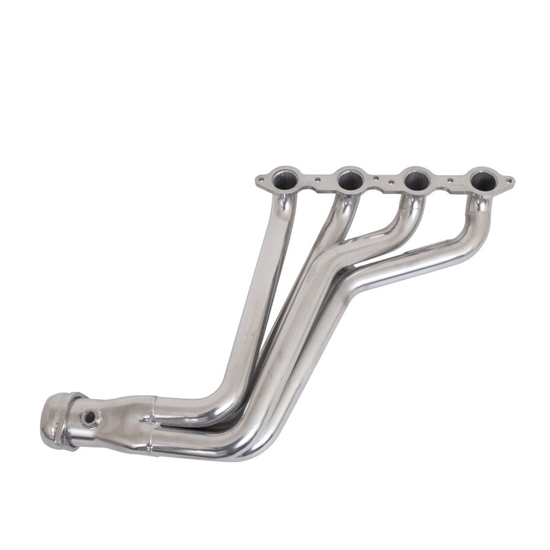 BBK Performance 40210 Long Tube Headers with High Flow Catalytic Converters 1-3/4 Silver Ceramic for 2010-2015 Chevrolet Camaro SS / ZL1 (6.2L)