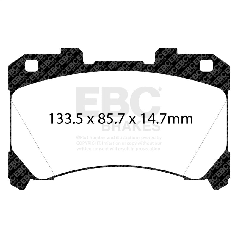 EBC 2023+ Toyota GR Corolla Yellowstuff Front Brake Pads DP42430R