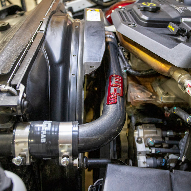 Wehrli Custom Fabrication WCF100517-GW Upper Coolant Pipe Gloss White for 2010-2018 Dodge Ram / Ram 2500 / 3500 6.7L Cummins