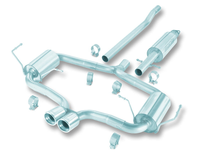 Borla 140119 04-06 Mini Cooper S (Incl. Convertible) Aggressive Cat-back - #140119