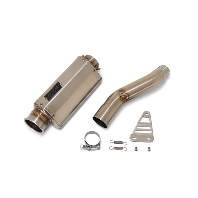Vance & Hines 34601 VS-6 Slip-Ons Brushed for 2022-2023 Honda CB500F/CBR500R