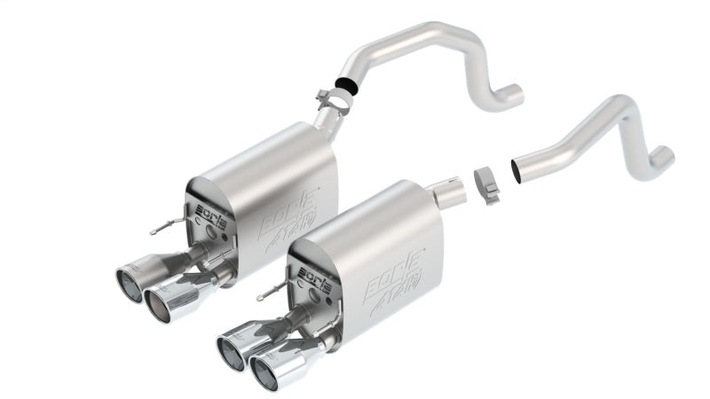 Borla 11812 09-12 Chevy Corvette C6 Coupe/Convertible 6.2L 8cyl Aggressive ATAK Exhaust - #11812