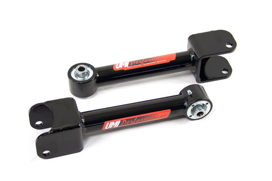 UMI Performance 3036-B Non Adjustable Upper Control Arms Roto-Joint Black